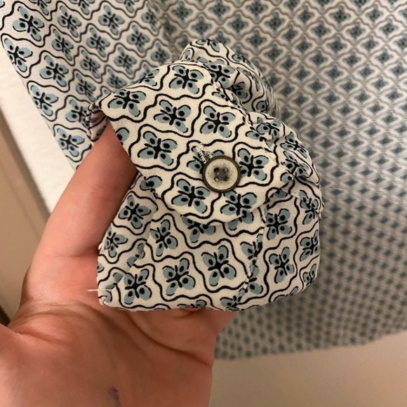 Loft Blouse, Blue Shirt for Work, Small Petite Anne Taylor Loft - Picture 5 of 5